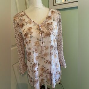Jason Maxwell women’s blouse size large